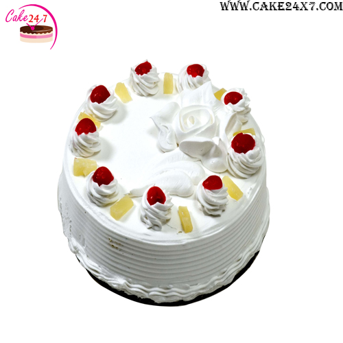 Pineapple Cake | Order Fresh Pineapple Cake Online | Free Delivery in India  | FlowerAura