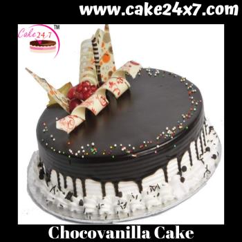 Chocovanilla Cake