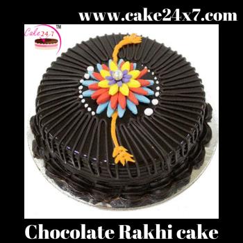 Chocolate Rakhi cake