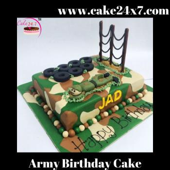 Army Birthday Cake