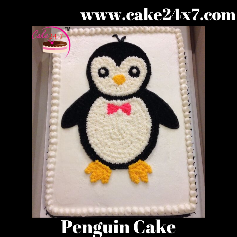 Penguin cake made with fondant for a kid birthday : r/Cakes