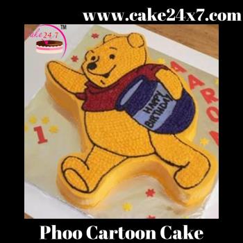 Phoo Cartoon Cake, 24x7 Home delivery of Cake in RANI JHANSI ROAD, Delhi