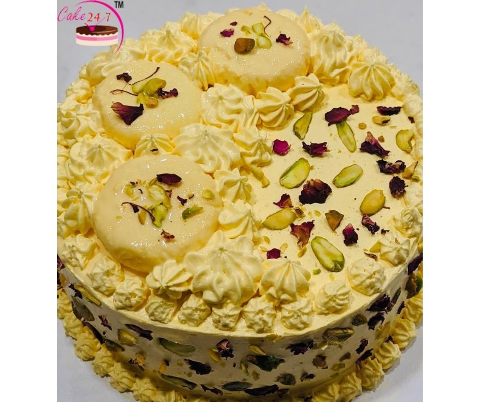 Rasmalai Cake