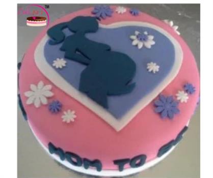 Mom To Be Special Design Cake
