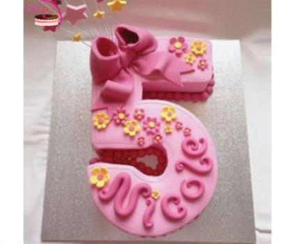 Love Number Cake