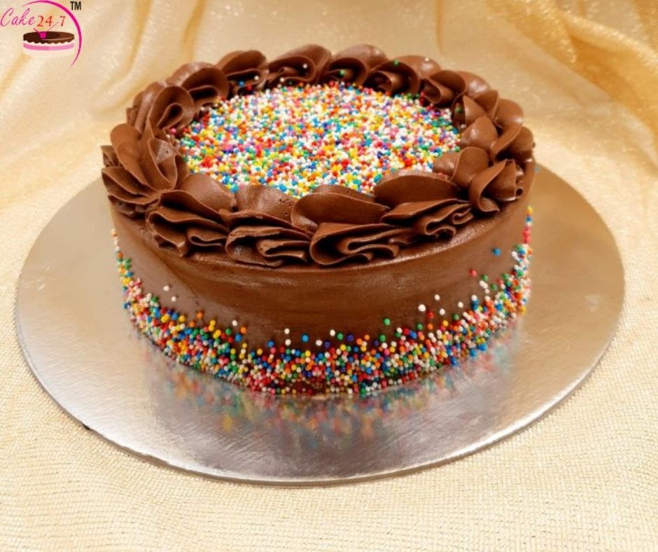 Chocolate Sprinkle Cake, 24x7 Home delivery of Cake in LOWER PAREL, Mumbai