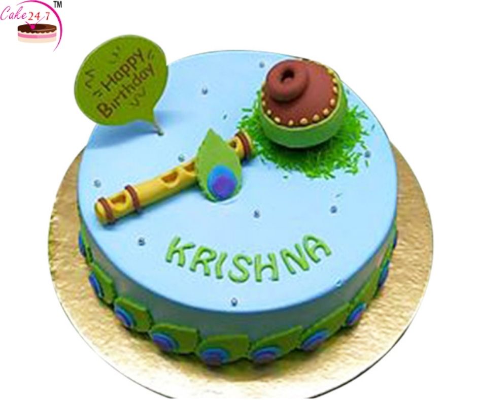 Kanha Happy Birthday Cakes Pics Gallery