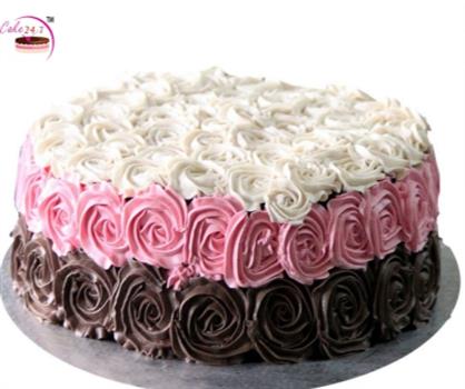 Chocolate Rosy Cake