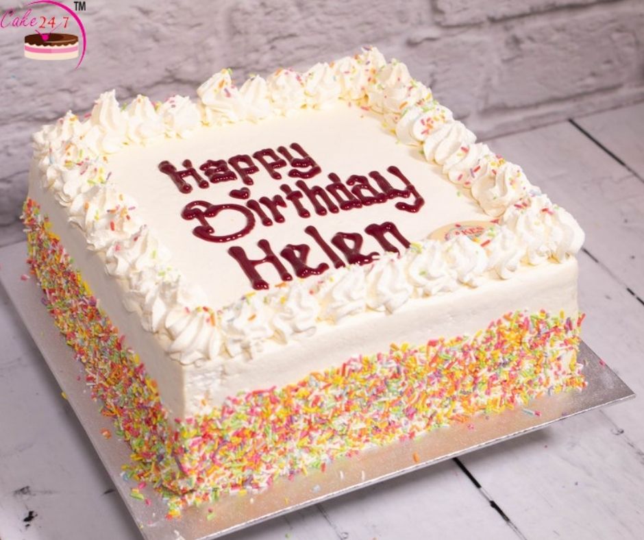 Buy Birthday Surprises Poster Cake Square Shape-Wonderstruck Deliciousness