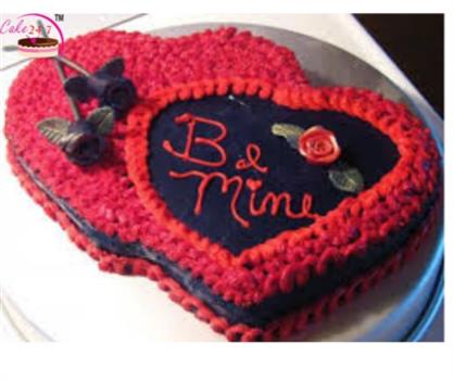 Choco Red Velvet Sweetheart Cake