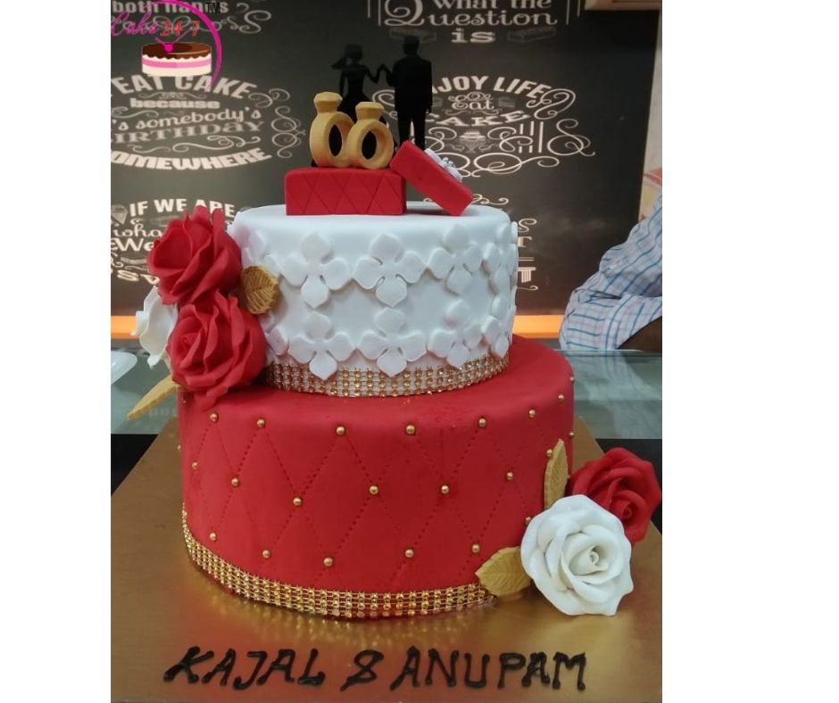 Engagement Cakes | D Cake Creations