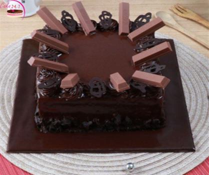 Chocolate Truffle Kitkat Cake