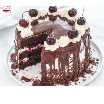 Black Forest Chocolate Drip Cake