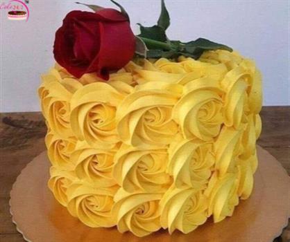 Pineapple Rosette Cake