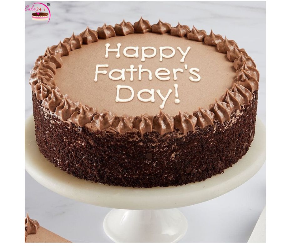Father's Day Chocolate Crum Cake, 24x7 Home delivery of Cake in EAST CHORD  ROAD, Banglore