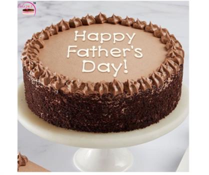 Father's Day Chocolate Crum Cake