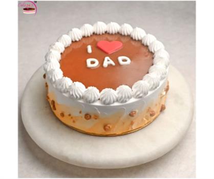 Father's Day Caramel Cake