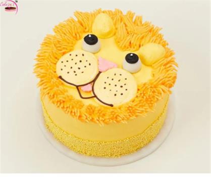 Tiger Face Pineapple Cake