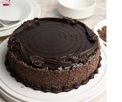 Dark Deep Chocolate Cake