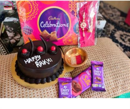 Rakhi Hamper With Delicious Chocolates