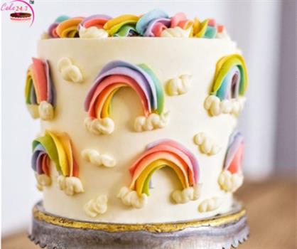 Mini Rainbow Cake
