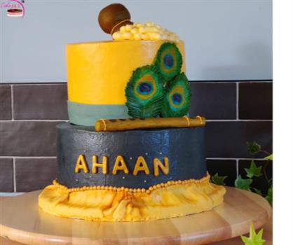 Kanha Themed Birthday Cake