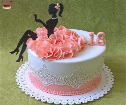 Girl Designer Dress Cake