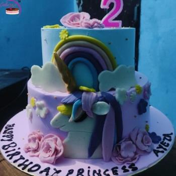 Online Baby Reveal Baby Shower Cake Delivery in Ghaziabad