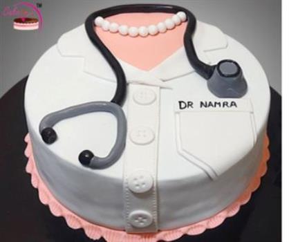 Doctor theme cake